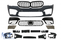 Предна Броня подходяща за BMW 5 Series G30 G31 LCI (07.2020-up) M5 Дизайн-image-6090693