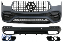 image-40-Пълен комплект за каросерия, подходящ за Mercedes GLE W167 SUV Спортна линия (2019-Up) GLE 63S Дизайн
