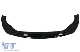 Удължен Спойлер за Предна Броня , подходящ за VW Golf 8 R (2020-) Piano Black-image-6092318