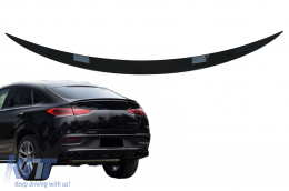 image-7-Trunk Boot Lid Spoiler suitable for Mercedes GLE Coupe C167 (2020-Up) Piano Black