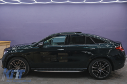 Спойлер на капака на багажника, подходящ за Mercedes GLE Купе C167 (2020-Up) Piano Black-image-6097232