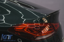 Спойлер на капака на багажника, подходящ за Mercedes GLE Купе C167 (2020-Up) Piano Black-image-6097234