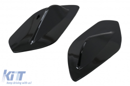 Допълнително странично разширение за Антикрило , подходящо за Mercedes A-Class W176 (2012-2018) W177 (2018-Up) GLA SUV X156 (2014-2019) H247 (2020-Up) Piano Black-image-6092420