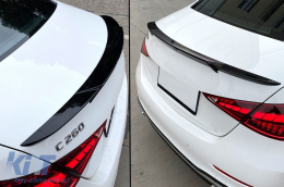 Спойлер за багажник, подходящ за Mercedes C-Class W206 Лимузина (2021-Up) Piano Black-image-6091334