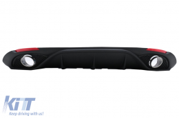 image-2-Задна въздушен дифузьор, подходящ за Alfa Romeo Giulia 952 Veloce TB Speciale TD (2016-Up)