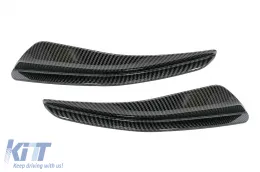 Странични капаци на Предна Броня , подходящи за VW Golf 8 Mk8 MQB TFSI R-Line (2020-Up) Carbon Look-image-6091121