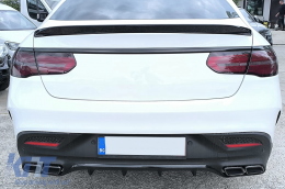 Спойлер за багажник подходящ за Mercedes GLE Купе C292 (2015-2019) Piano Black-image-6113050