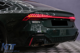 Задна Броня подходяща за Audi A7 4K8 Sportback (2018-up) RS Дизайн-image-6101431
