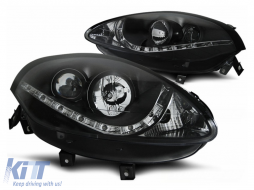 image-67-LED Headlights suitable for Fiat Bravo II (2007-2015) Black