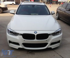 Предна Броня подходяща за BMW 3 Series F30 F31 (2011-2019) M-Technik Дизайн Без фарове за мъгла-image-6091328