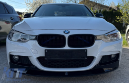 Предна Броня подходяща за BMW 3 Series F30 F31 (2011-2019) M-Technik Дизайн Без фарове за мъгла-image-6278799
