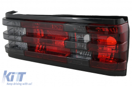 Задни светлини подходящи за MERCEDES W201 190 (1982-1993) RED SMOKE-image-6110092
