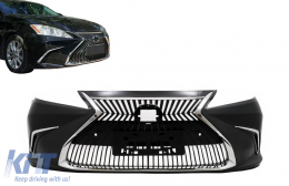 Предна Броня , подходяща за Lexus ES 350 XV40 (2006-2011) ъпгрейд до 2019 г. Дизайн-image-6093126