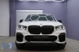 Калъфи за огледала , подходящи за BMW X3 G01 X3 G08 X4 G02 X5 G05 X6 G06 X7 G07 (2017-2020) M Sport Дизайн Piano Black-image-6104872