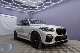 Калъфи за огледала , подходящи за BMW X3 G01 X3 G08 X4 G02 X5 G05 X6 G06 X7 G07 (2017-2020) M Sport Дизайн Piano Black-image-6104874