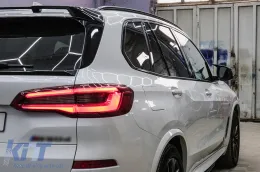 Калъфи за огледала , подходящи за BMW X3 G01 X3 G08 X4 G02 X5 G05 X6 G06 X7 G07 (2017-2020) M Sport Дизайн Piano Black-image-6104876