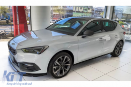 Разширения на Прагове , подходящи за Seat Leon Mk4 (2020-нагоре) Piano Black-image-6094628