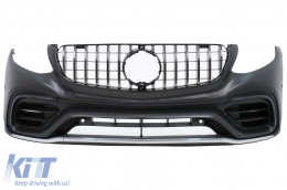 Комплект за тяло, подходящ за Mercedes GLC Купе C253 (2015- 07.2019) C63 Дизайн-image-6096917