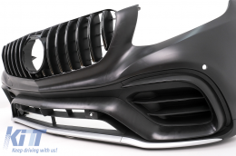 Комплект за тяло, подходящ за Mercedes GLC Купе C253 (2015- 07.2019) C63 Дизайн-image-6096921