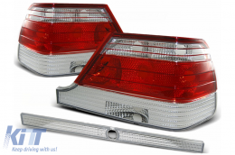 image-66-Задни светлини подходящи за MERCEDES Benz S-CLASS Sedan (W140) (1991-1998) Червен Чисто