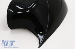 Калъфи за огледала подходящи за BMW 3 Series E90 E91 LCI (2008-2011) M Sport Дизайн Гланцирано черно-image-6096034