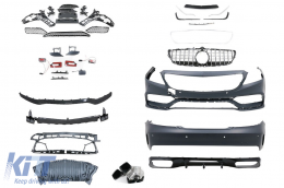 Пълен комплект за каросерия, подходящ за Mercedes CLS W218 C218 Sedan (2011-2018)-image-6096954