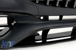 Комплект за тяло, подходящ за Mercedes S-Class Купе C217 Спортна линия (2015-2021) S63 Дизайн All Черен-image-6096629