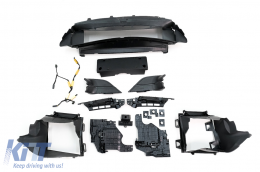 Пълен комплект за каросерия, подходящ за Porsche Panamera I 970 Хечбек (2010-2013) Преобразуване в 971 Турбо S Look-image-6097366