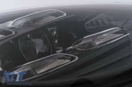 Пълен комплект за каросерия, подходящ за Porsche Panamera I 970 Хечбек (2010-2013) Преобразуване в 971 Турбо S Look-image-6097376