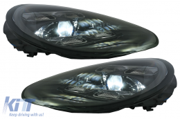 Пълен комплект за каросерия, подходящ за Porsche Panamera I 970 Хечбек (2010-2013) Преобразуване в 971 Турбо S Look-image-6097378