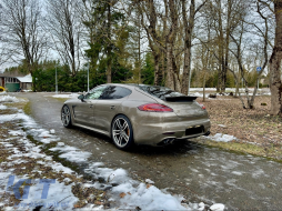 Пълен комплект за каросерия, подходящ за Porsche Panamera I 970 Хечбек (2010-2013) Преобразуване в 971 Турбо S Look-image-6099491