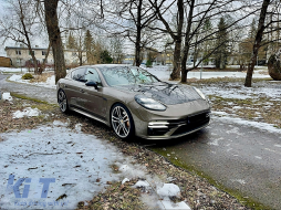 Пълен комплект за каросерия, подходящ за Porsche Panamera I 970 Хечбек (2010-2013) Преобразуване в 971 Турбо S Look-image-6099494