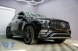 Комплект за тяло, подходящ за Mercedes GLE W167 SUV Спортна линия (2019-Up) GLE 63S Дизайн-image-6096900