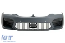image-55-Front Bumper suitable for BMW 5 Series G30 G31 Limousine Touring (2017-2019) M5 Sport Facelift Design