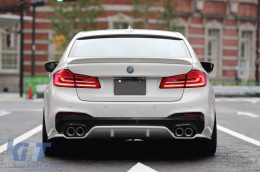 Накрайници за ауспух подходящи за BMW 5 Series G30 G31 G38 6 Series G32 (2016-2020) 540i Дизайн Хром-image-6097493