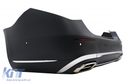 Комплект за преобразуване, подходящ за Mercedes S-Class W223 Лимузина (2020-up) M-Design Черен-image-6097659