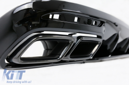 Комплект за тяло, подходящ за Mercedes S-Class Купе C217 Спортна линия (2015-2021) S63 Дизайн-image-6096623