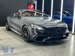 Комплект за тяло, подходящ за Mercedes S-Class Купе C217 Спортна линия (2015-2021) S63 Дизайн-image-6109065