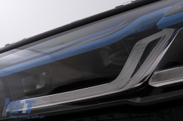 Пълен комплект за каросерия, подходящ за BMW Серия 5 G30 (2017-2019) M-Tech Дизайн Conversion към G30 LCI 2020 Дизайн-image-6097083