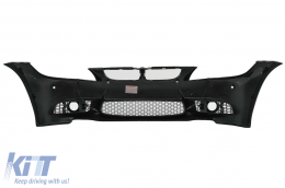 Предна броня подходяща за BMW 3 Series E90 Sedan E91 Touring (2004-2008) Non LCI M3 Дизайн SRA PDC-image-6097906