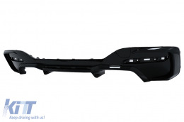 Дифузьор на спойлер на задната броня, подходящ за BMW 1 Series F20 F21 LCI (2015-06.2019) M2 Дизайн-image-6098827