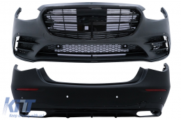 image-24-Conversion Body Kit suitable for Mercedes S-Class W223 Limousine (2020-up) S450 Design Night Package