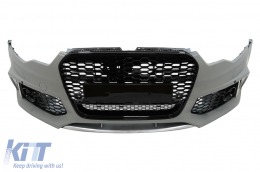 Предна Броня с Централна решетка подходяща за Audi A6 C7 4G (2011-2015) RS6 Дизайн-image-6099393