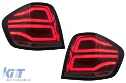image-14-FULL LED Taillights suitable for Mercedes M-Class W164 (2005-2008) Red Smoke