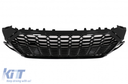 Предна Решетка , подходяща за Audi A5 F5 Facelift (2019-Up) Racing Look Piano Black-image-6099229