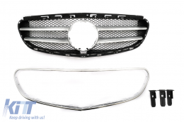 Предна Решетка подходяща за Mercedes E-Class W212 S212 Facelift (2013-2016)-image-6099242