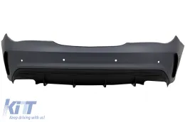 image-71-Rear Bumper suitable for Mercedes CLA W117 C117 (2013-2018) CLA 45 Design