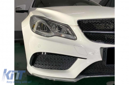 Капаци на Предна Броня Странични перки Flacs подходящи за Mercedes E-Class C207 Купе A207 Cabriolet Facelift (2013-2017) Спорт Дизайн-image-6101337