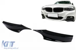 image-13-Front Bumper Side Splitters suitable for BMW 3 Series F34 GT (2013-2020) Piano Black