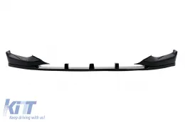 image-74-Front Bumper Spoiler Lip suitable for BMW 5 Series G30 G31 LCI (07.2020-up) M Sport Design Piano Black